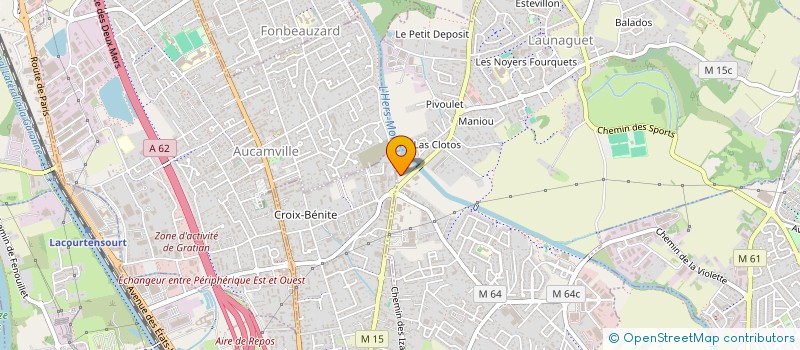 localisation de l'entreprise L'ATELIER DE CUISINE GOURMANDE  LAUNAGUET