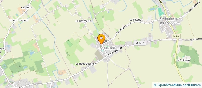 localisation de l'entreprise L'ATELIER DE DOROTHEE  LE MAISNIL