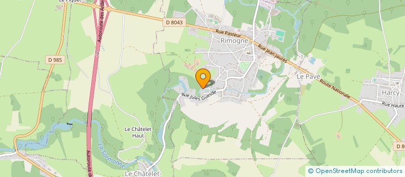 localisation de l'entreprise L'ATELIER DE DUDU  RIMOGNE