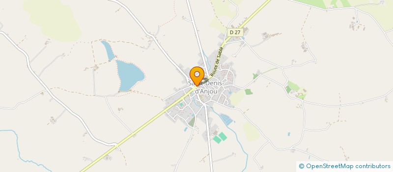 localisation de l'entreprise L'ATELIER DE FLO  SAINT-DENIS-D'ANJOU