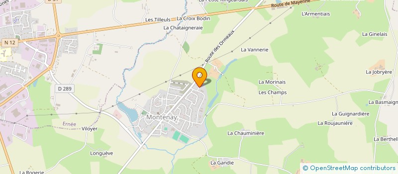 localisation de l'entreprise L'ATELIER DE FLORIAN  MONTENAY