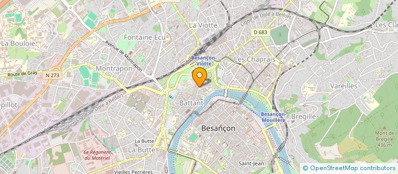 localisation de l'entreprise L'ATELIER DE FRANCISCO à BESANCON