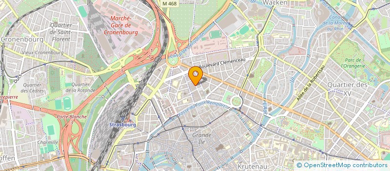 localisation de l'entreprise L'ATELIER DE FRED à STRASBOURG