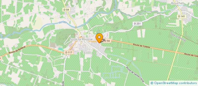 localisation de l'entreprise L'ATELIER DE FREDDY à SUZE-LA-ROUSSE