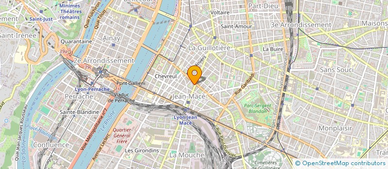localisation de l'entreprise L'ATELIER DE GENTIANA à LYON