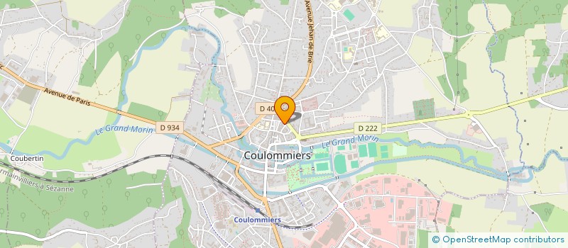 localisation de l'entreprise L'ATELIER DE GWEN à COULOMMIERS