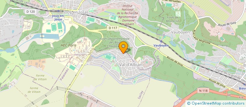 localisation de l'entreprise L'ATELIER DE JF  SACLAY