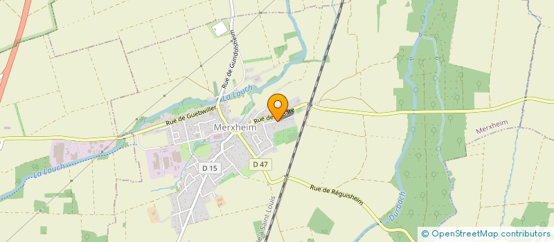 localisation de l'entreprise L'ATELIER DE JO  MERXHEIM