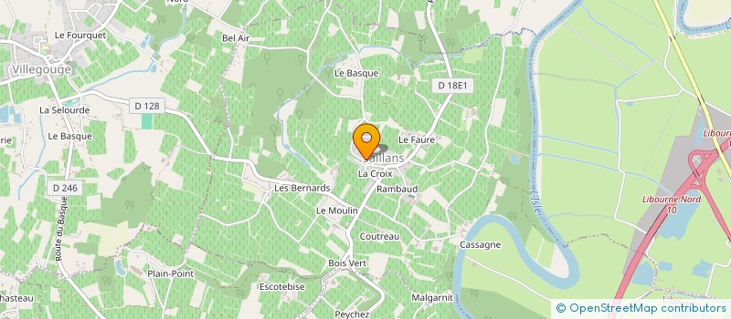 localisation de l'entreprise L'ATELIER DE JOE  GALGON