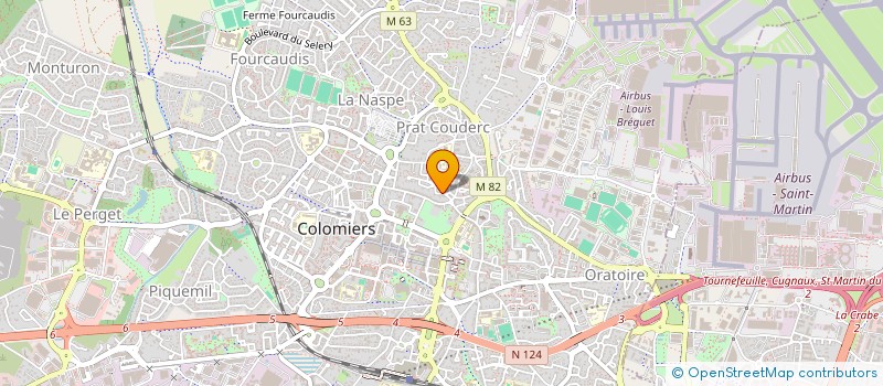 localisation de l'entreprise L'ATELIER DE L'ELECTROLYSE à COLOMIERS