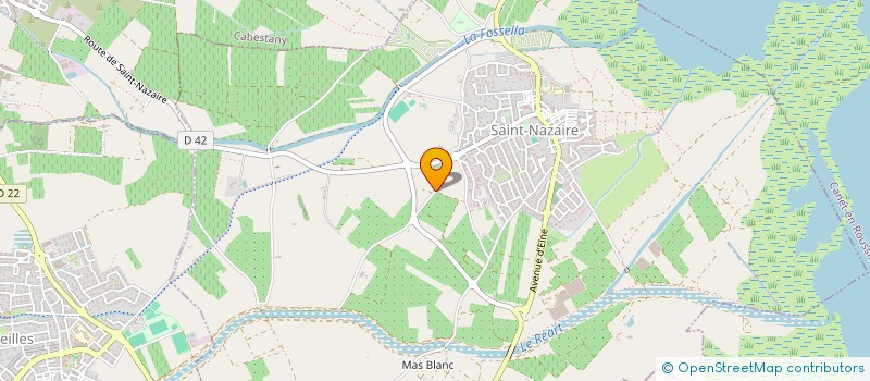 localisation de l'entreprise L'ATELIER DE L'ETANG à SAINT-NAZAIRE