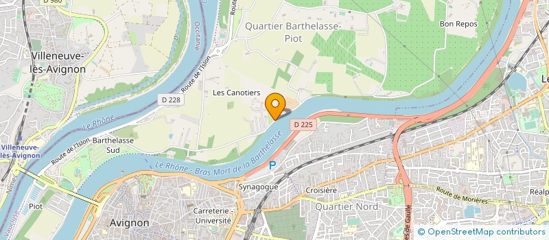 localisation de l'entreprise L'ATELIER DE L'ILE à AVIGNON