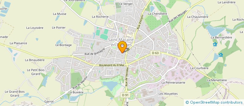 localisation de l'entreprise L'ATELIER DE L'ULM à SEVREMOINE