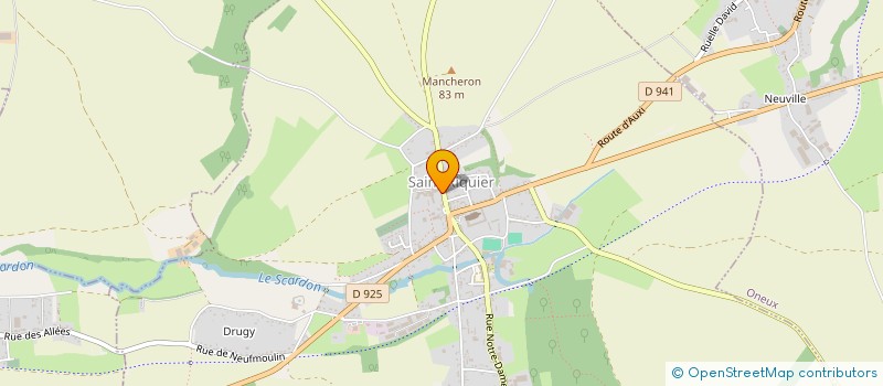 localisation de l'entreprise L'ATELIER DE L'UPHV  SAINT-RIQUIER