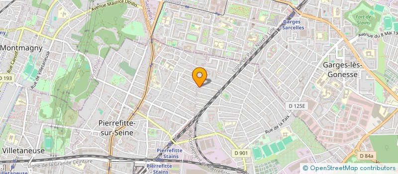 localisation de l'entreprise L'ATELIER DE LA BAGUETTE à STAINS