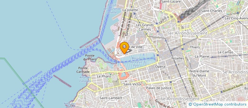 localisation de l'entreprise L ATELIER DE LA CAILLE à MARSEILLE