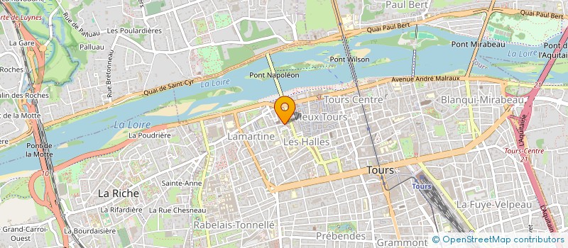 localisation de l'entreprise L'ATELIER DE LA CORDONNIERE  FONDETTES