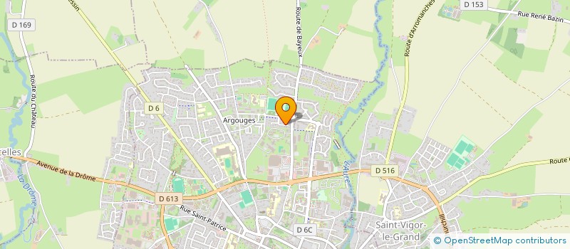 localisation de l'entreprise L ATELIER DE LA DANSE  BAYEUX