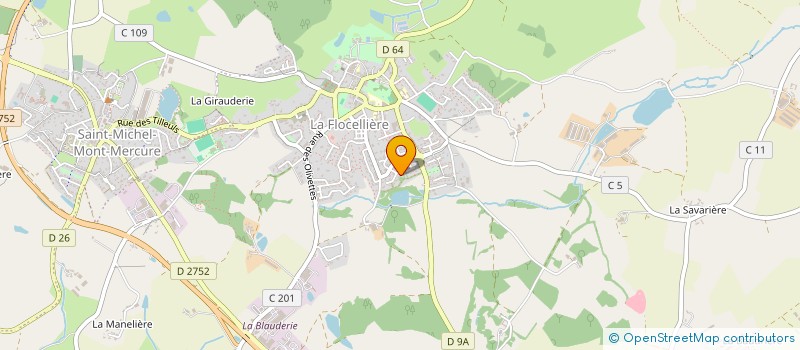 localisation de l'entreprise L'ATELIER DE LA FLO'  SEVREMONT