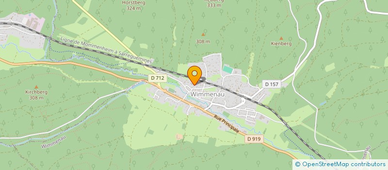 localisation de l'entreprise L'ATELIER DE LA FORET  ZITTERSHEIM