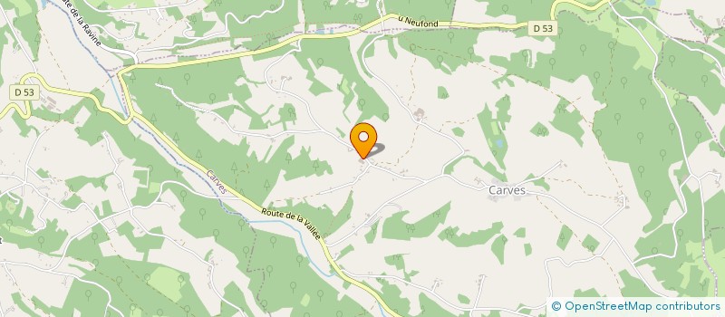 localisation de l'entreprise L'ATELIER DE LA GARIPIERE  CARVES