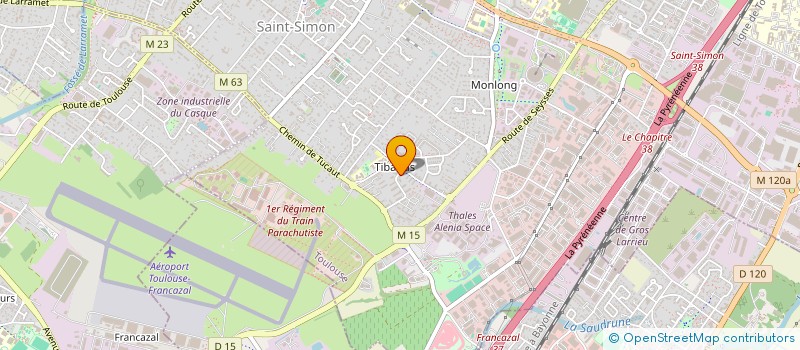 localisation de l'entreprise L'ATELIER DE LA LUNETTE à TOULOUSE