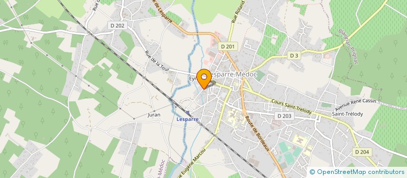 localisation de l'entreprise L'ATELIER DE LA MAISON ET DE LA RENOVATION à LESPARRE-MEDOC