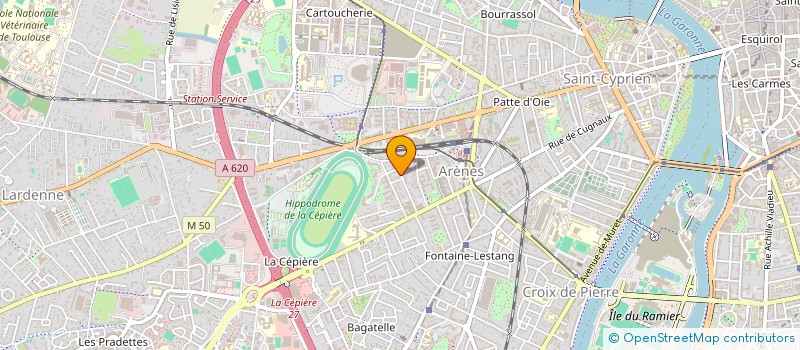 localisation de l'entreprise L ATELIER DE LA MOUSSE à TOULOUSE