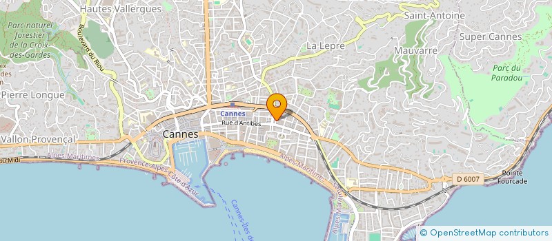 localisation de l'entreprise L'ATELIER DE LA PEAU à CANNES