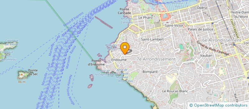 localisation de l'entreprise L'ATELIER DE LA PLATEFORME à MARSEILLE