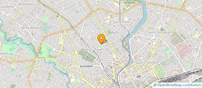 localisation de l'entreprise L'ATELIER DE LA POULE NOIRE à NANTES