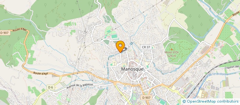 localisation de l'entreprise L ATELIER DE LA SOURCE à MANOSQUE