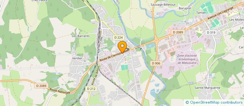 localisation de l'entreprise L'ATELIER DE LA VUE  PESCHADOIRES