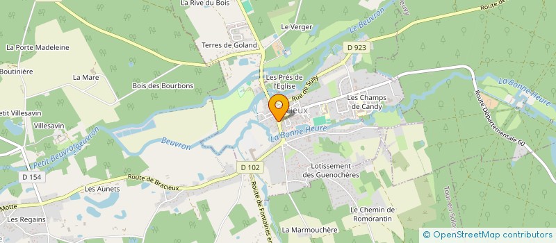 localisation de l'entreprise L'ATELIER DE LEONIE  BRACIEUX