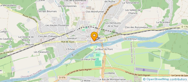 localisation de l'entreprise L'ATELIER DE LILY à MONTRICHARD-VAL-DE-CHER