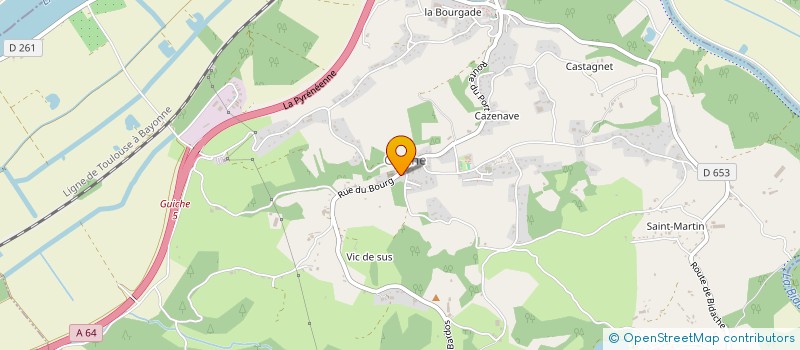 localisation de l'entreprise L'ATELIER DE LOLO  GUICHE