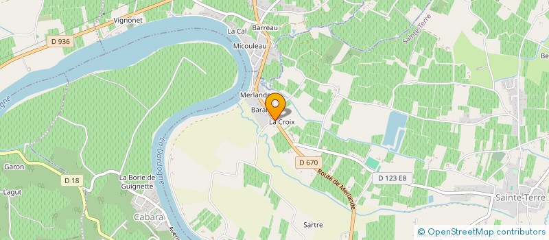 localisation de l'entreprise L'ATELIER DE LU SYL à SAINTE-TERRE