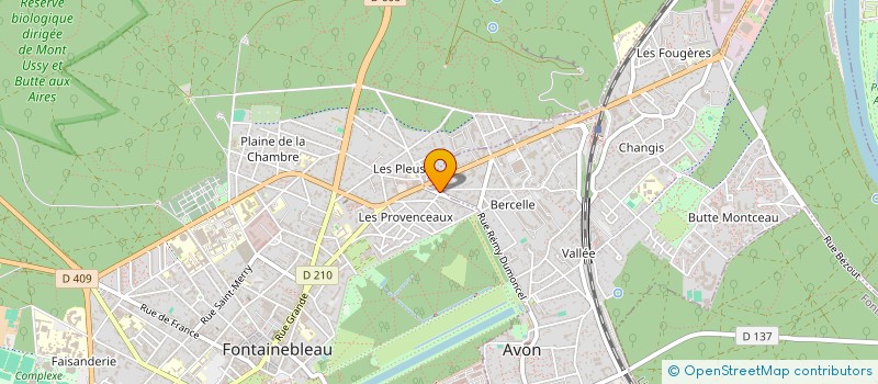 localisation de l'entreprise L'ATELIER DE LUCE  FONTAINEBLEAU