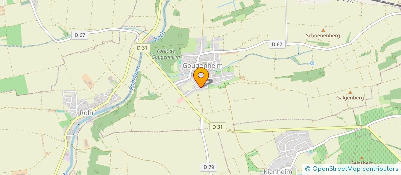 localisation de l'entreprise L'ATELIER DE MARGAUX  GOUGENHEIM