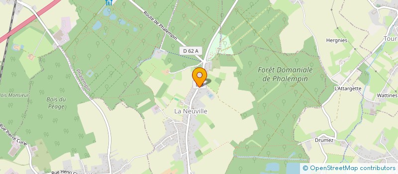 localisation de l'entreprise L'ATELIER DE MARGO  LA NEUVILLE