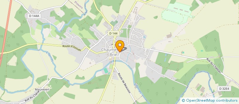 localisation de l'entreprise L'ATELIER DE MARIE à CHAUMES-EN-BRIE