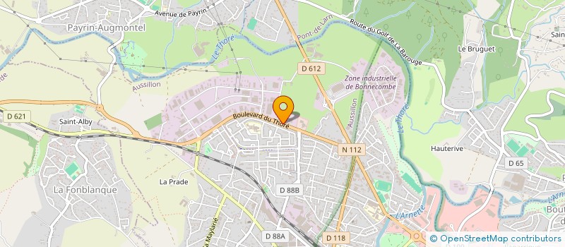 localisation de l'entreprise L'ATELIER DE MAROQUINERIE SUN-BELT à AUSSILLON