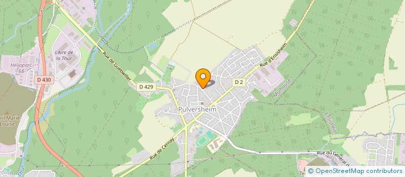 localisation de l'entreprise L'ATELIER DE MEL  PULVERSHEIM