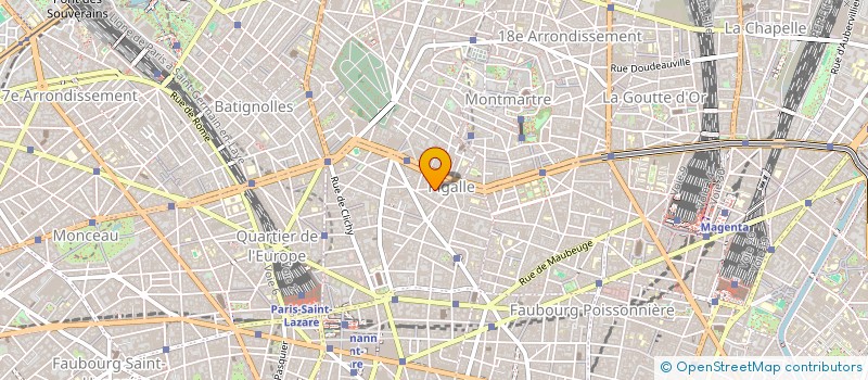 localisation de l'entreprise L'ATELIER DE MELANIE  PARIS