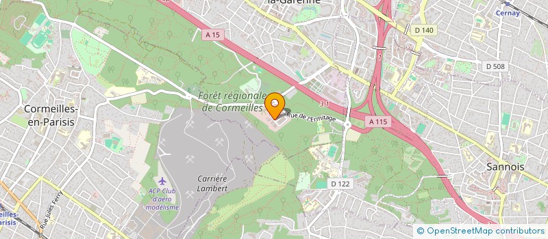 localisation de l'entreprise L ATELIER DE METALLERIE  FRANCONVILLE