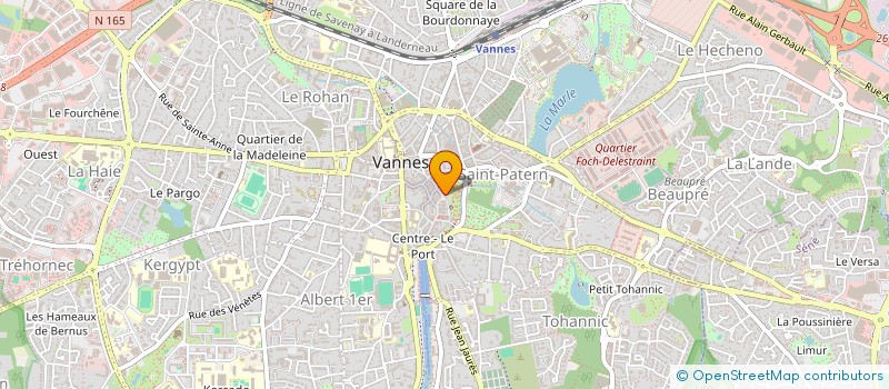 localisation de l'entreprise L ATELIER DE MICHEL  VANNES