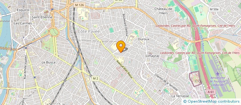 localisation de l'entreprise L'ATELIER DE MUSIQUE à TOULOUSE