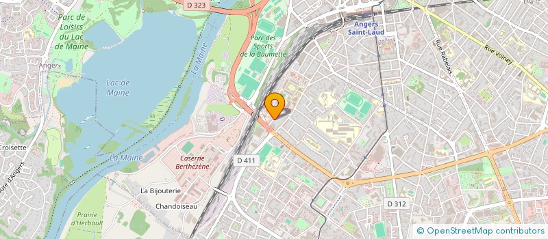 localisation de l'entreprise L'ATELIER DE MYA  ANGERS