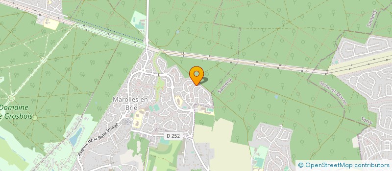 localisation de l'entreprise L'ATELIER DE NATHALIE  MAROLLES-EN-BRIE