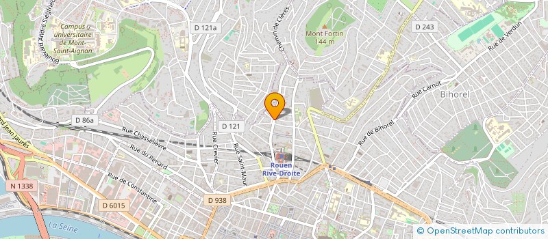 localisation de l'entreprise L ATELIER DE NICOLAS à ROUEN